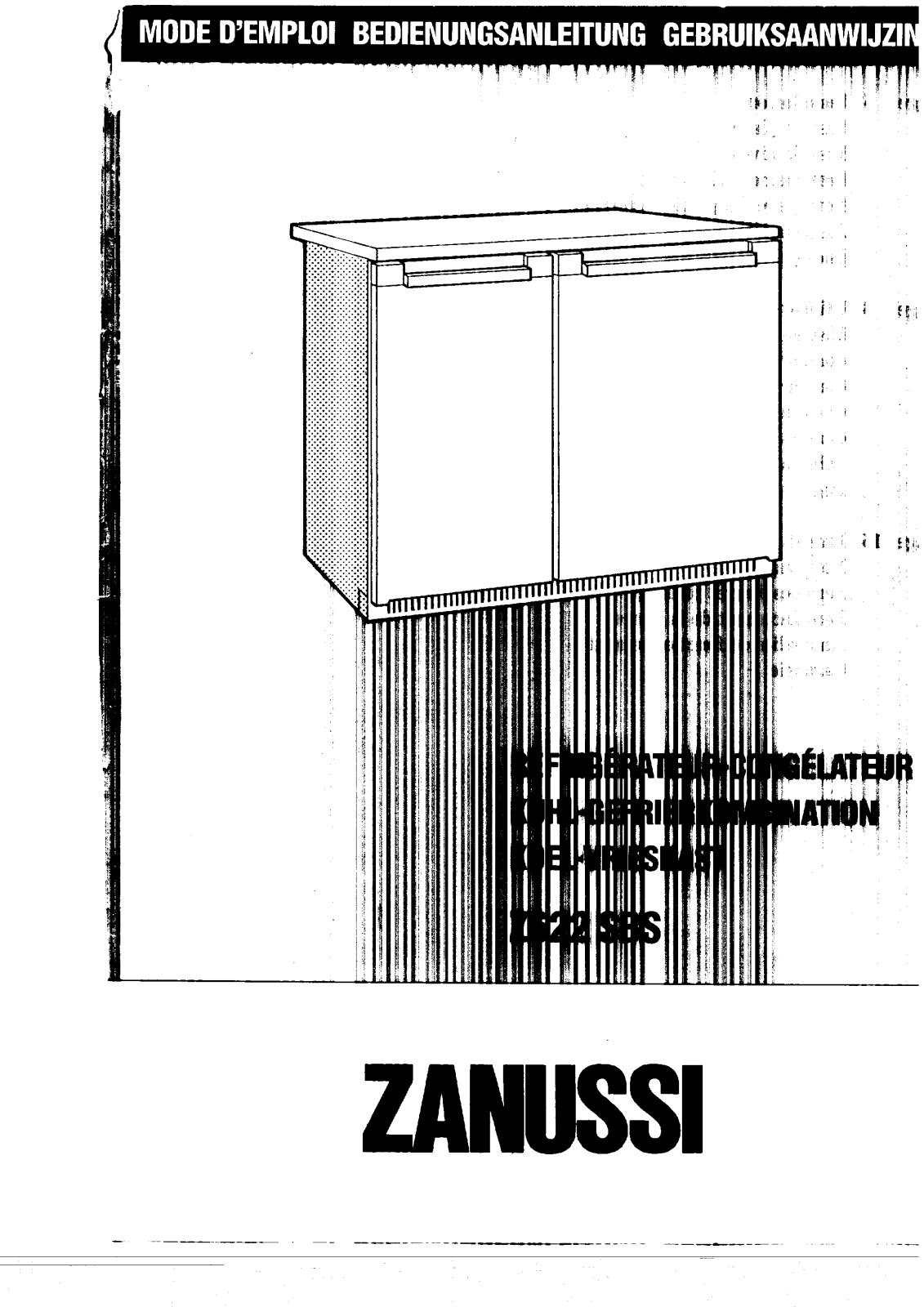 Zanussi Z622SBS User Manual