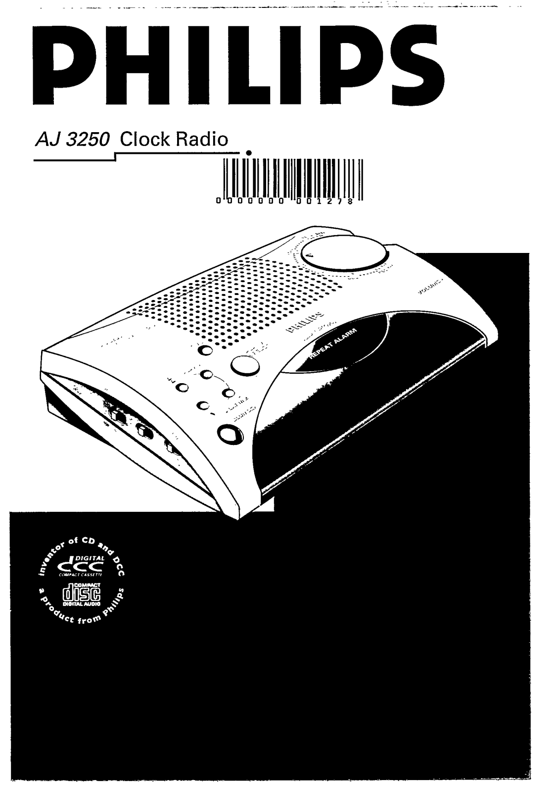 Philips AJ3250/05, AJ3250/04W, AJ3250/04, AJ3250/00W, AJ3250/00 User Manual