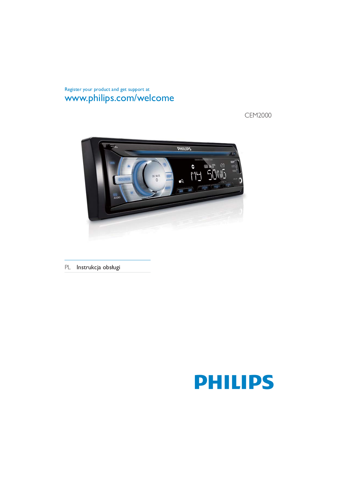 Philips CEM-2000 User Manual