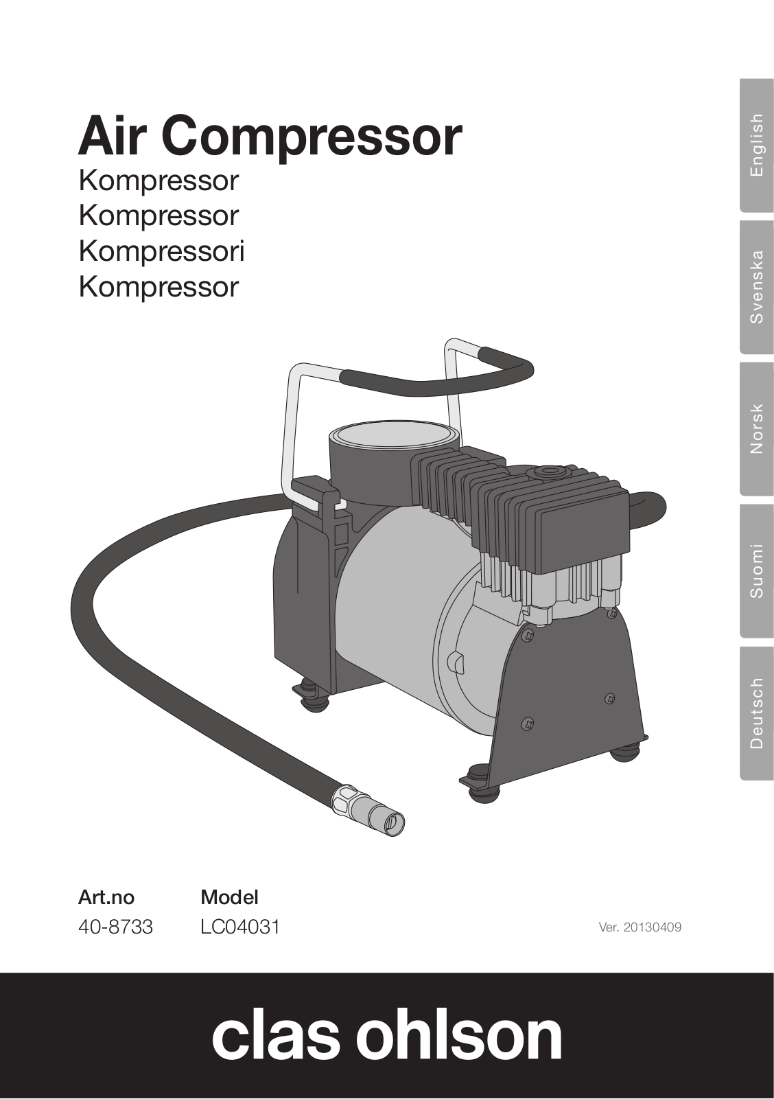 Clas Ohlson LC04031 User Manual