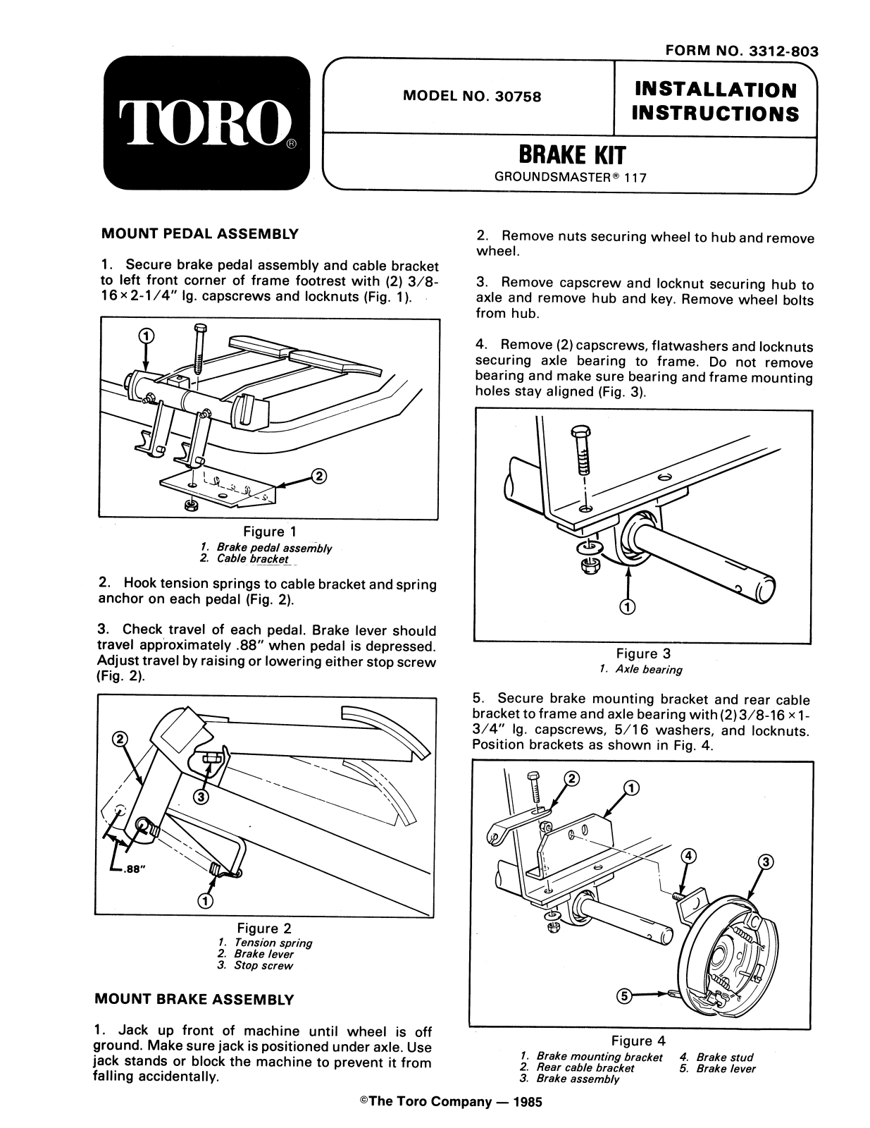 Toro 30758 Operator's Manual