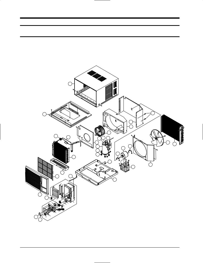 Samsung AW180, AW240WB0K-CAP Expoioded View and Parts List