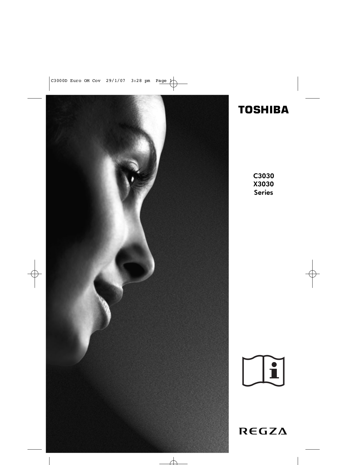 TOSHIBA 32C3030D User Manual