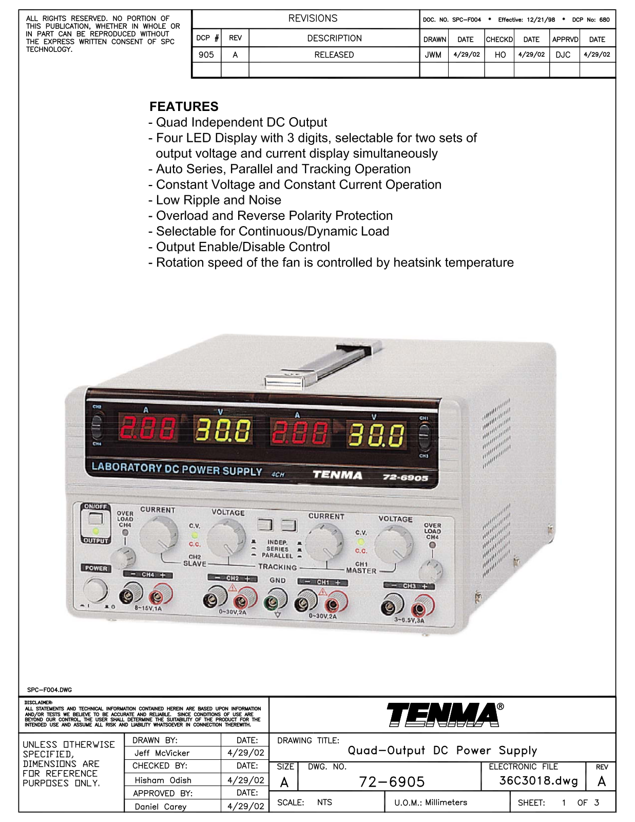TENMA 72-6905 User Manual - ManualMachine.com