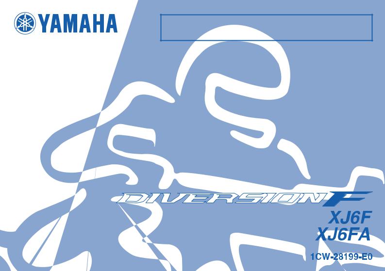 Yamaha XJ6FA 2012 User Manual