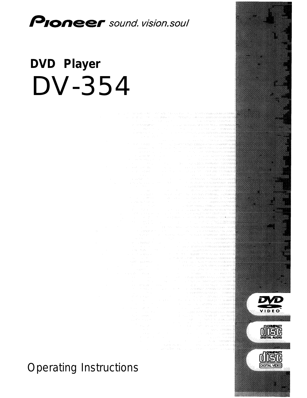 GE DV-354 User Manual