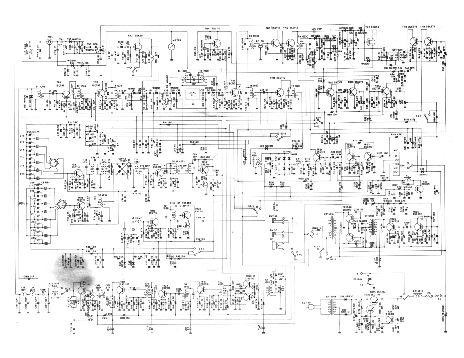 Midland 13-896 Schematic