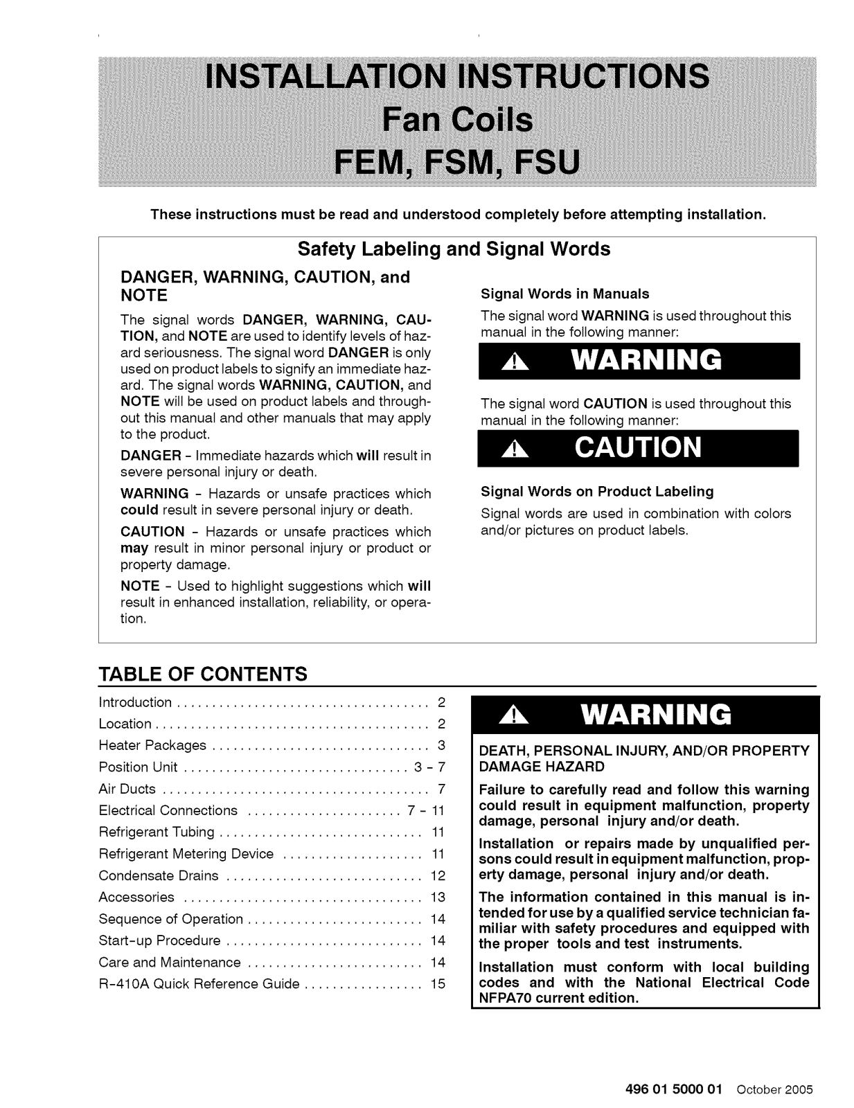 ICP FSM2X2400A1 Installation Guide - ManualMachine.com