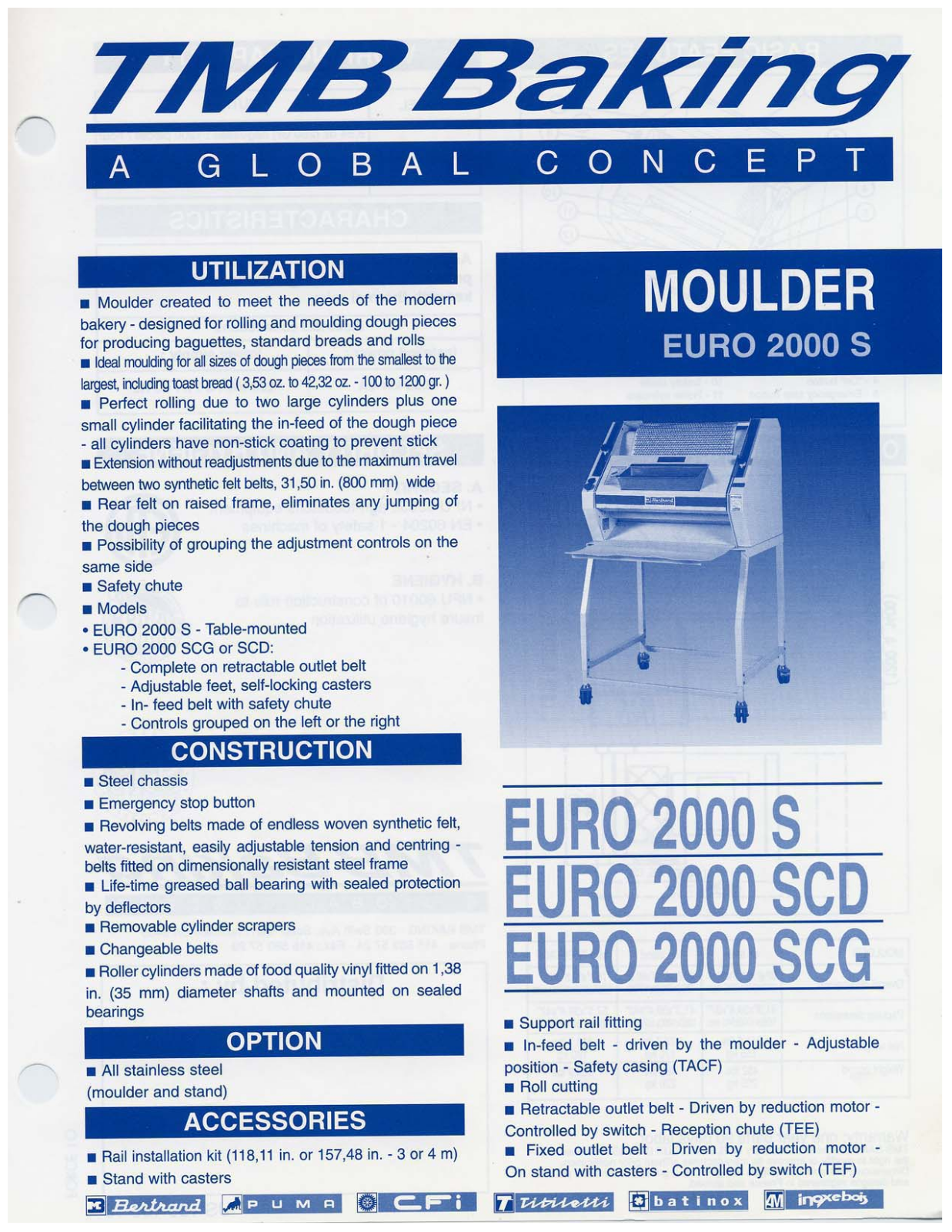 Tmb EURO 2000S User Manual