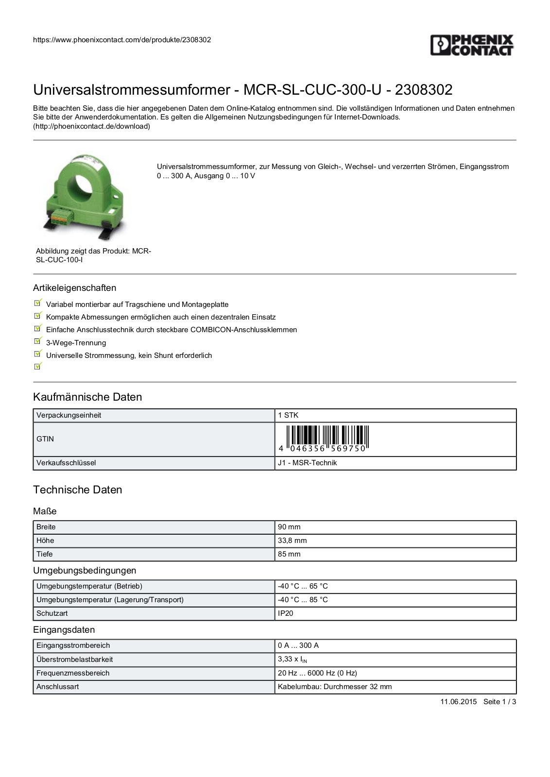 PHOENIX-CONTACT PHOE 2308302 Datasheet - ManualMachine.com