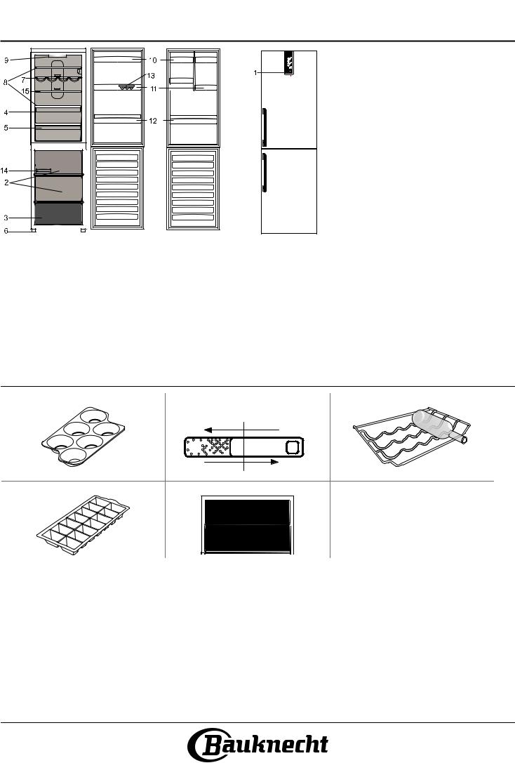 BAUKNECHT KGNF 203D IN operation manual