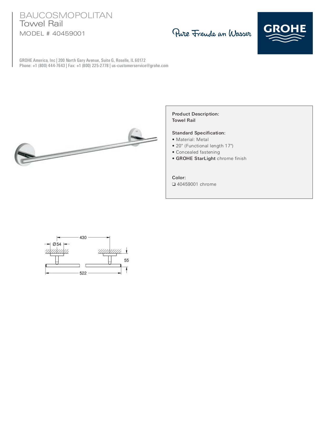 GROHE GRH5532 Specifications - ManualMachine.com