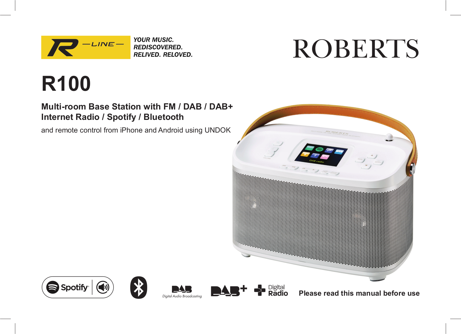 Roberts R100 User Manual