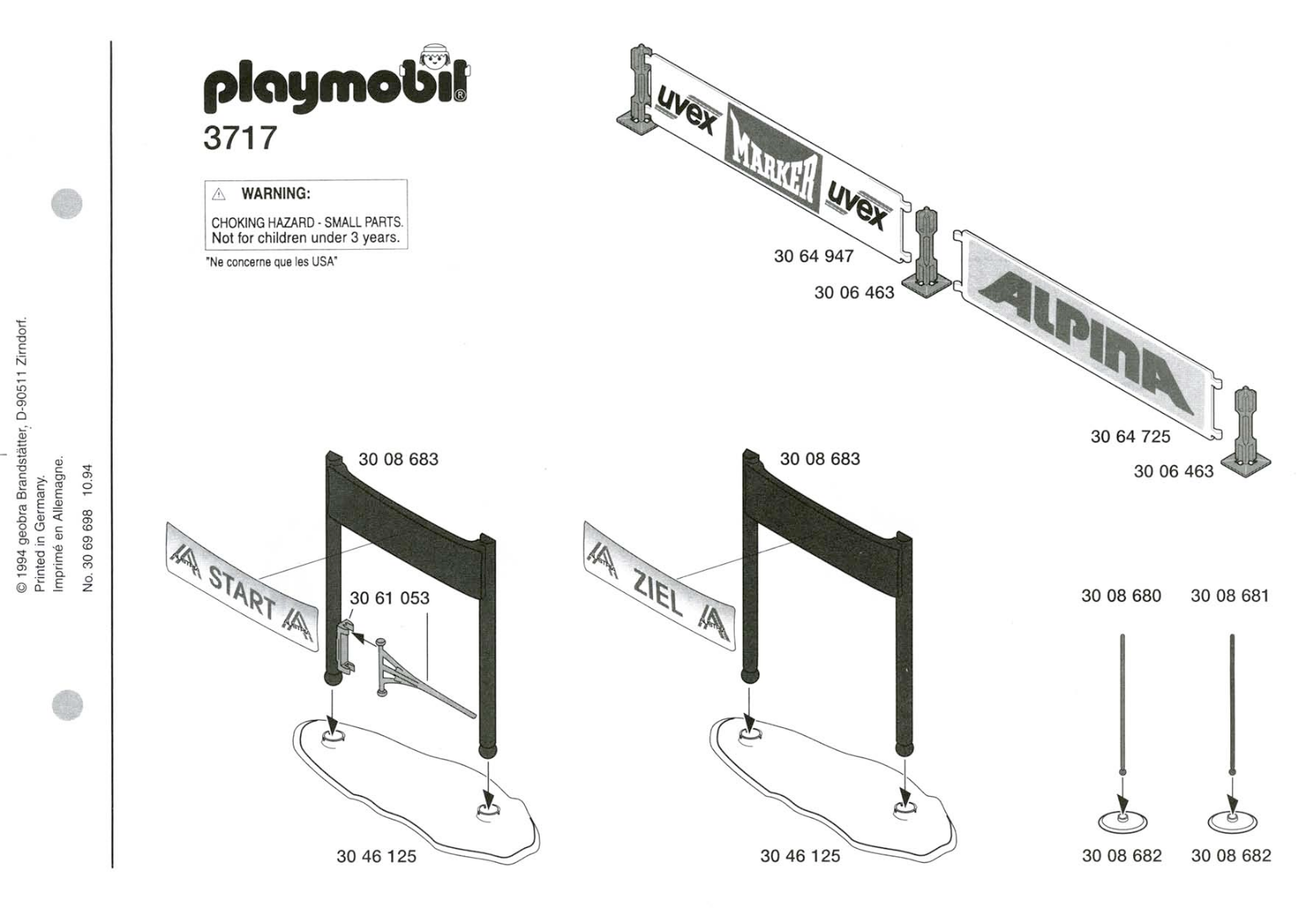 Playmobil 3717 Instructions