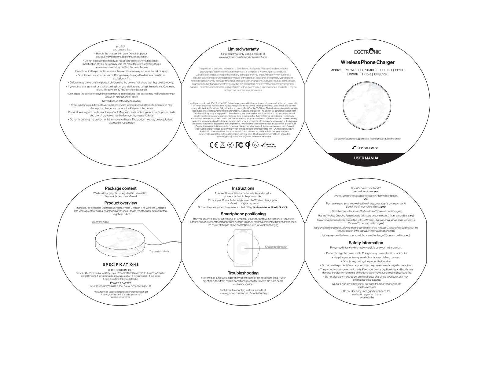 Eggtronic MPWH10P User Manual