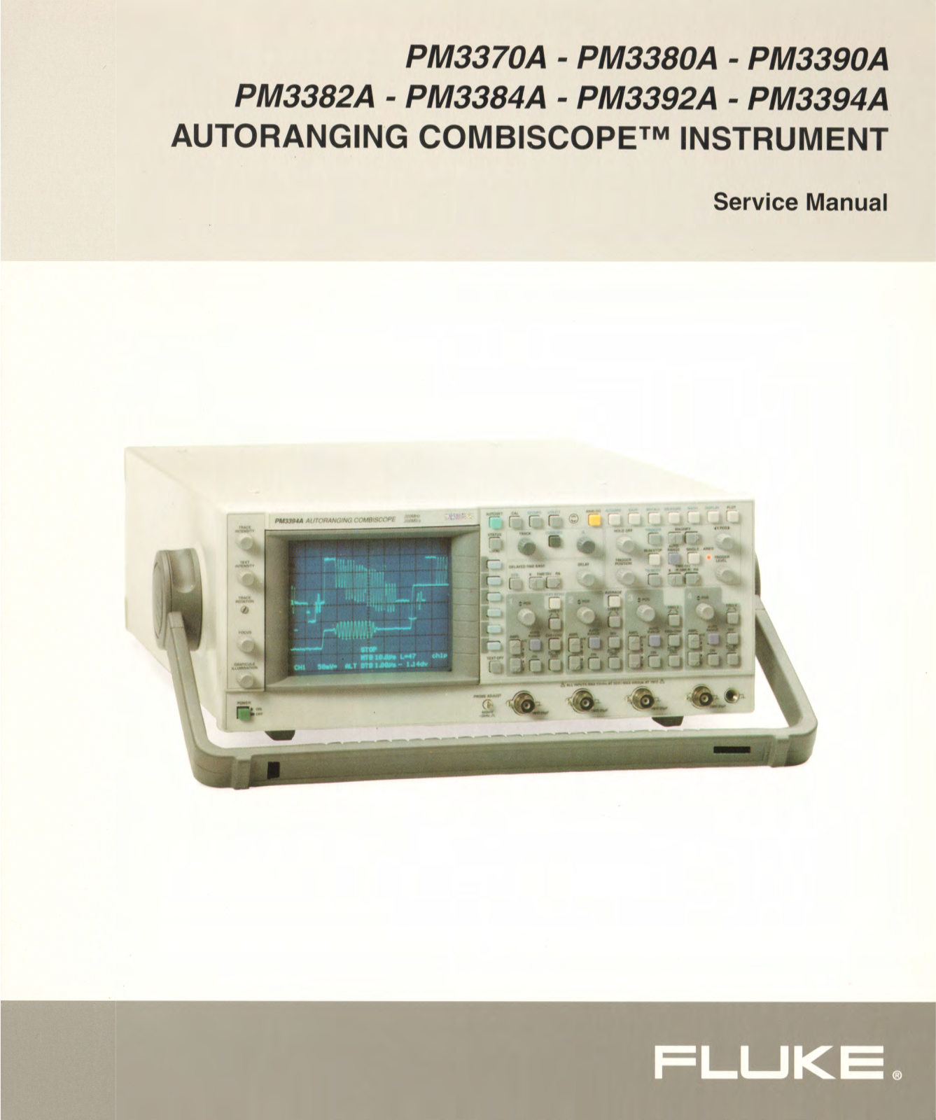 Fluke PM3370A User Manual