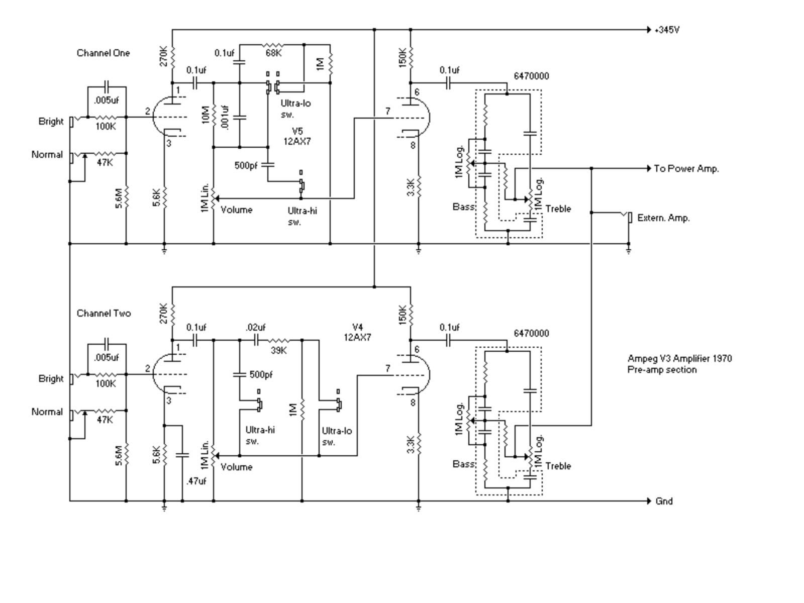 Ampeg v3pre jp schematic