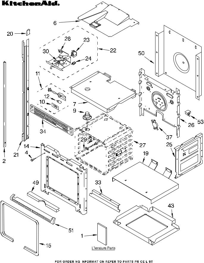 KitchenAid KEBS207DWH7 Parts List