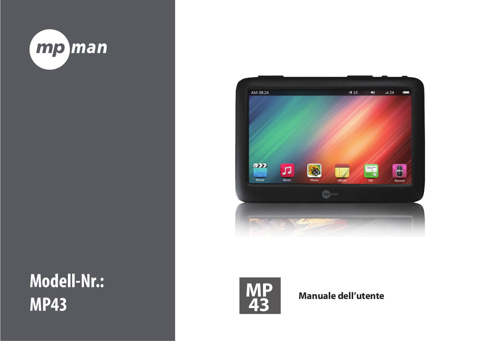 Mpman MP43HD User Manual