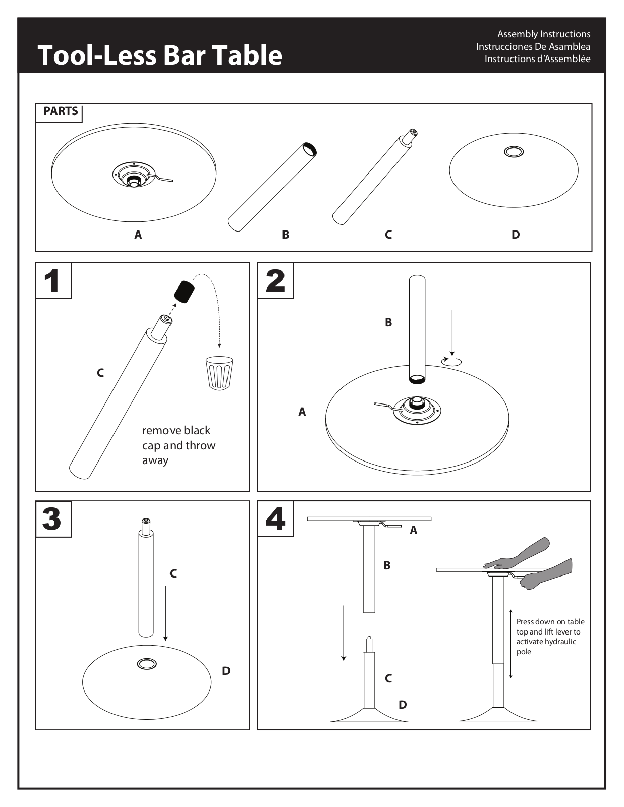 Wrought Studio W005486070 Assembly Instructions - ManualMachine.com