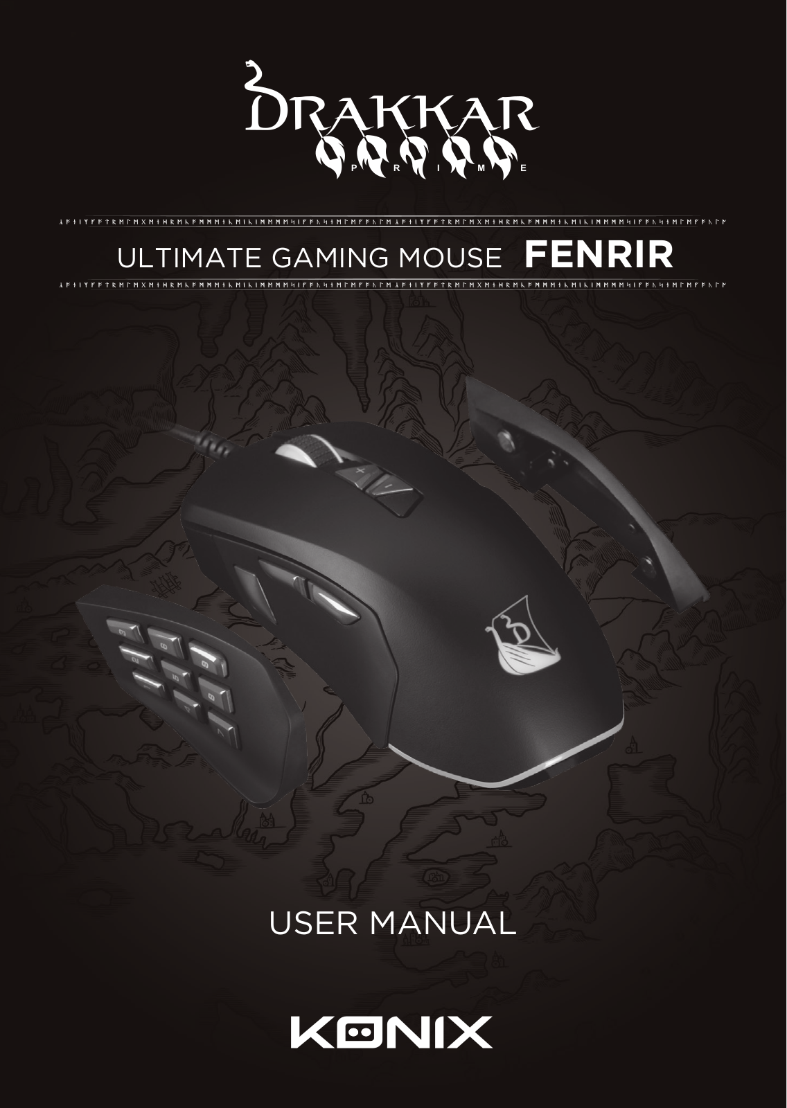 Konix Drakkar Prime Fenrir Pro operation manual