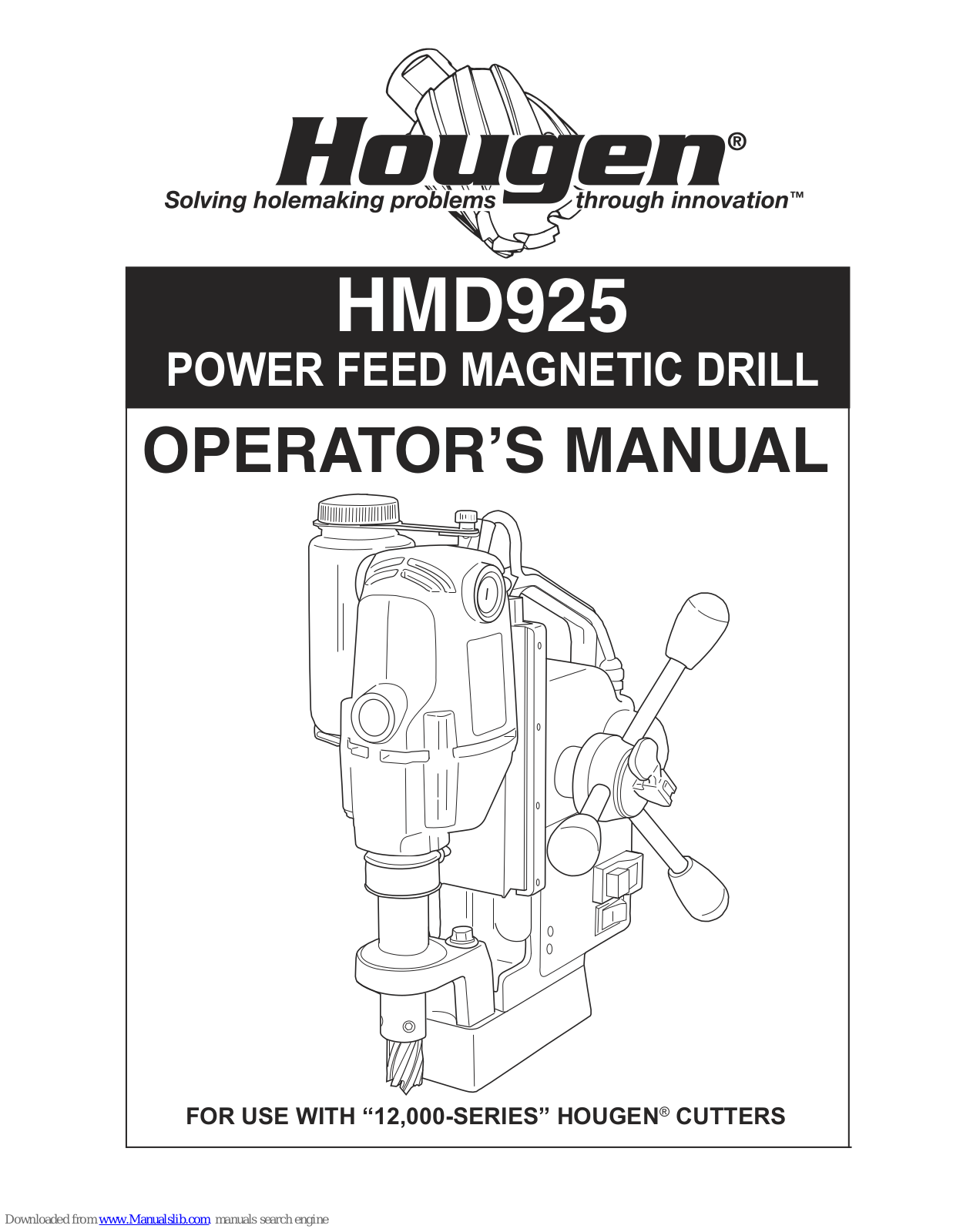 Hougen Portable Operator's Manual