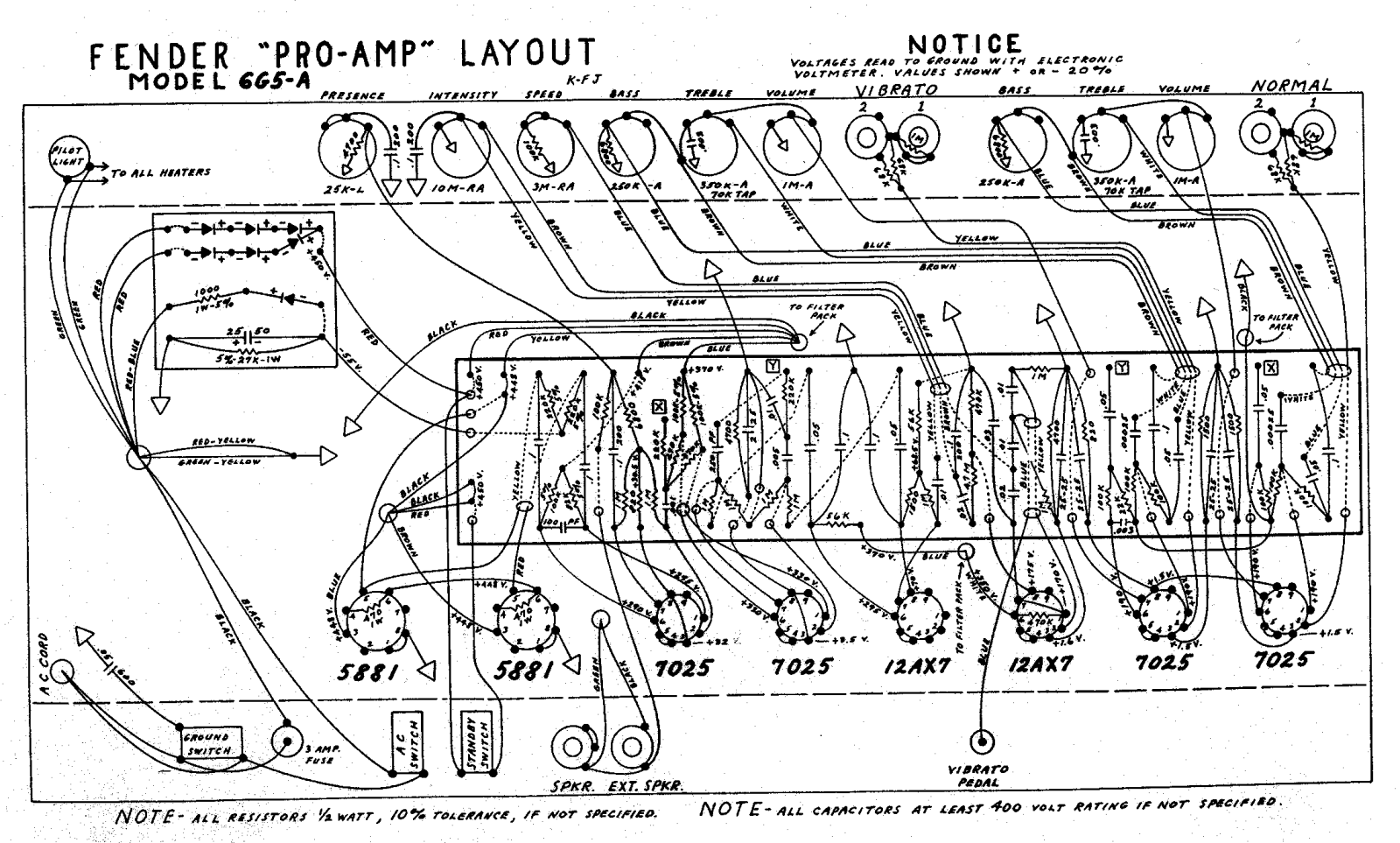 Fender 6g5a schematic