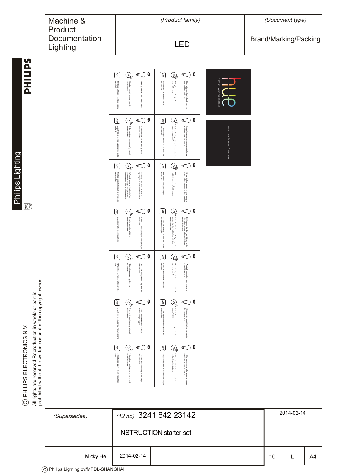 Philips 9290002265AX User Guide