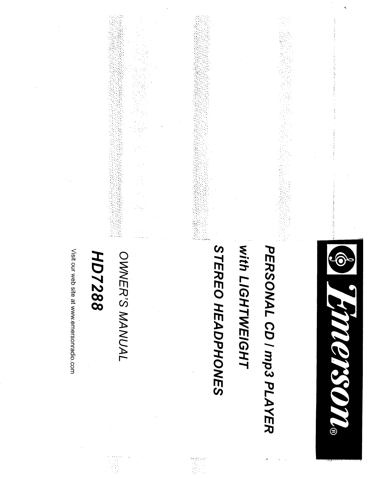 EMERSON HD7288 User Manual