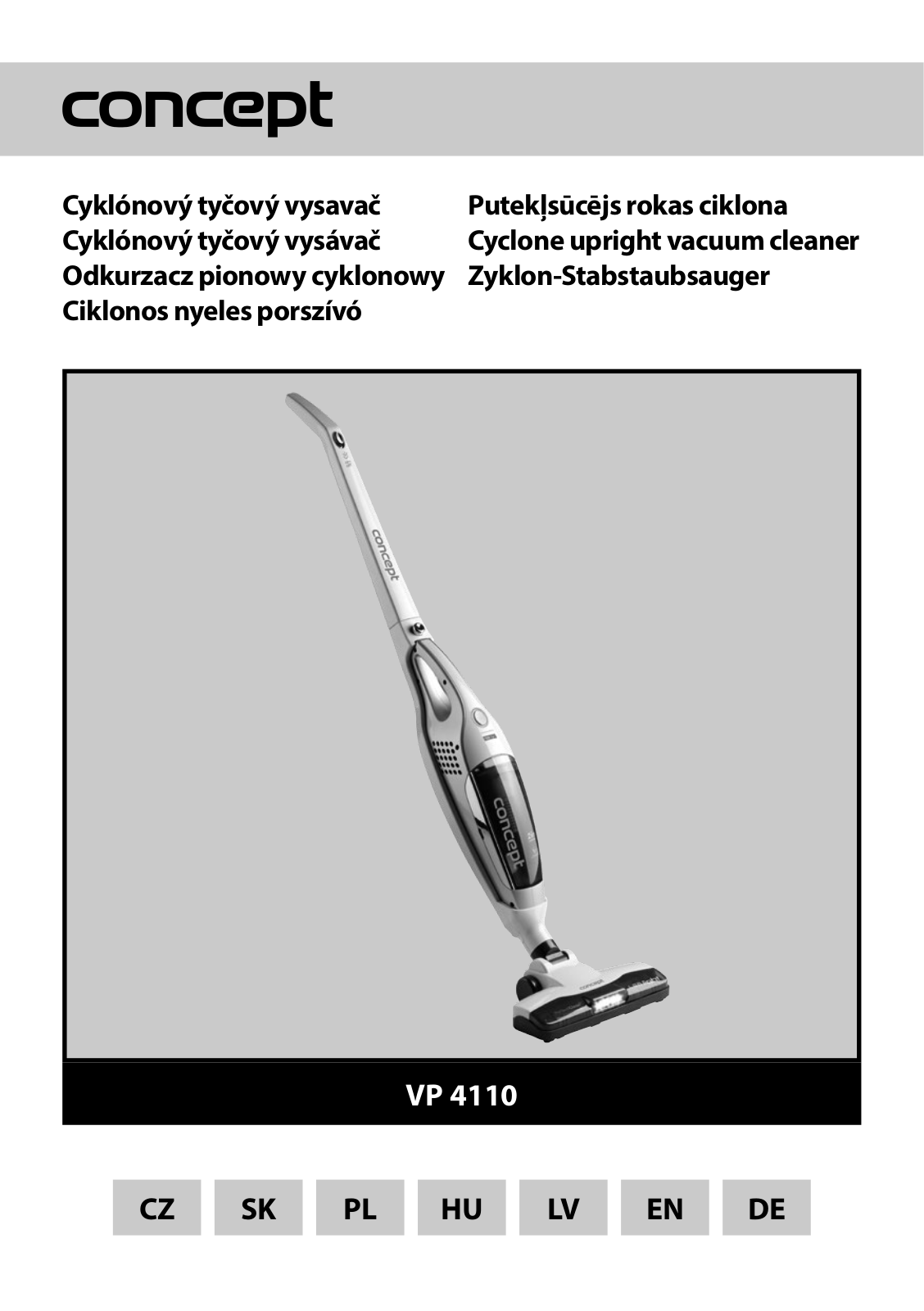 Concept VP4110 User Manual