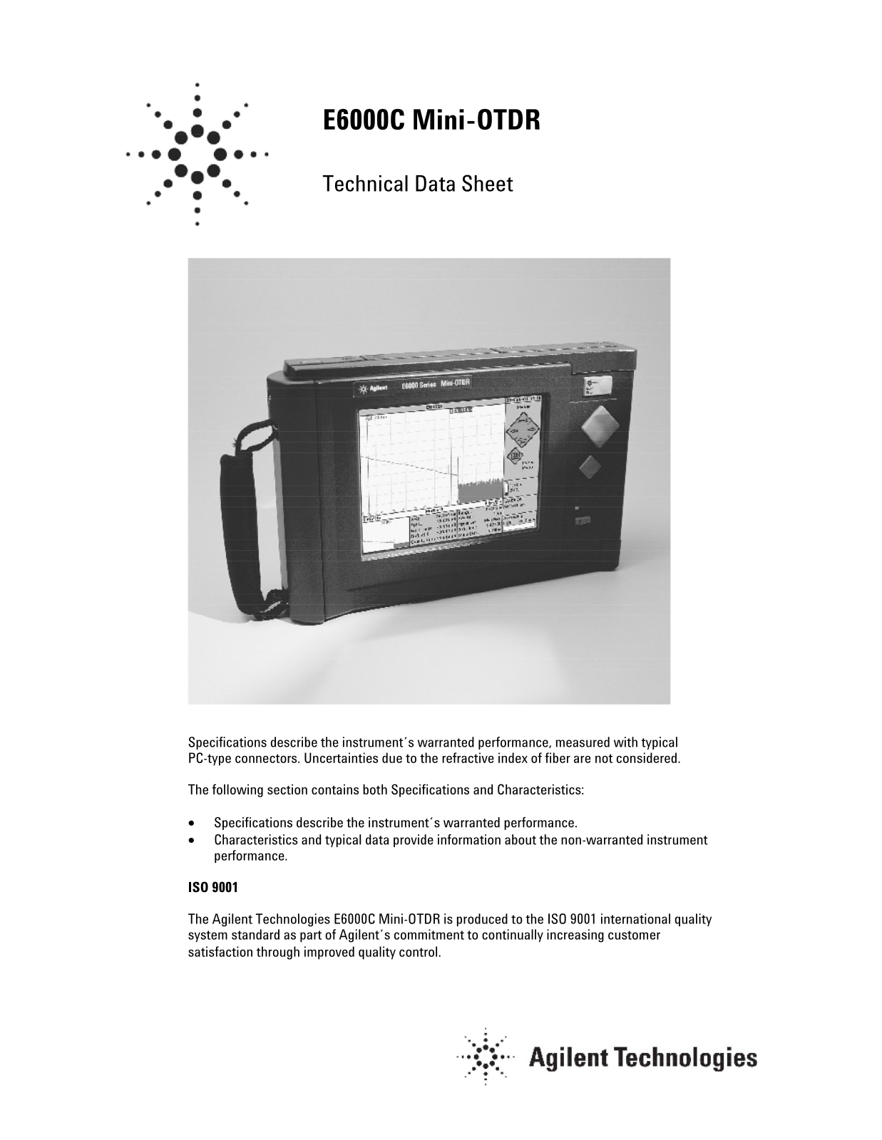 Keysight (Agilent) E6003B Data Sheet