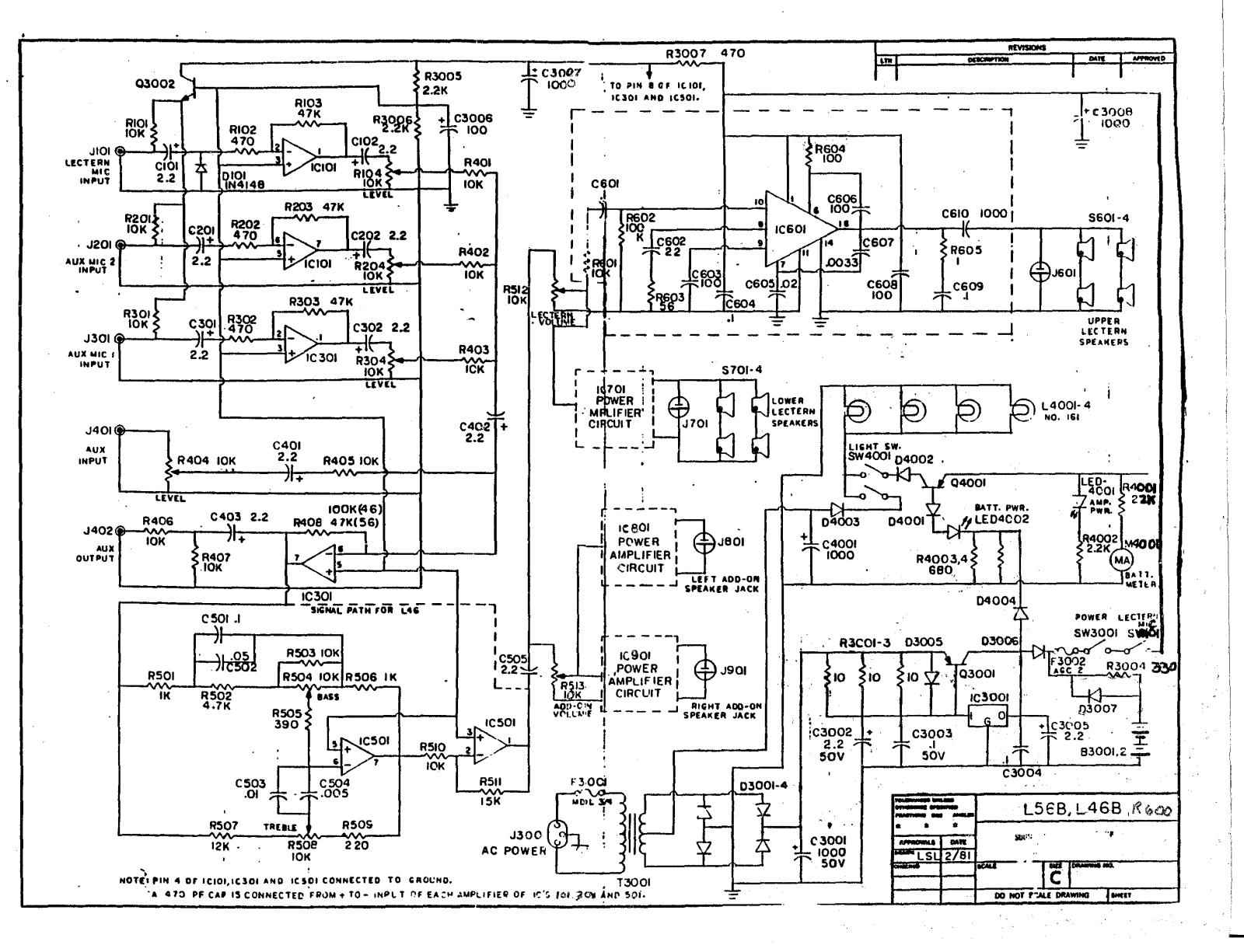 Soundcraft R600 Schematic - ManualMachine.com