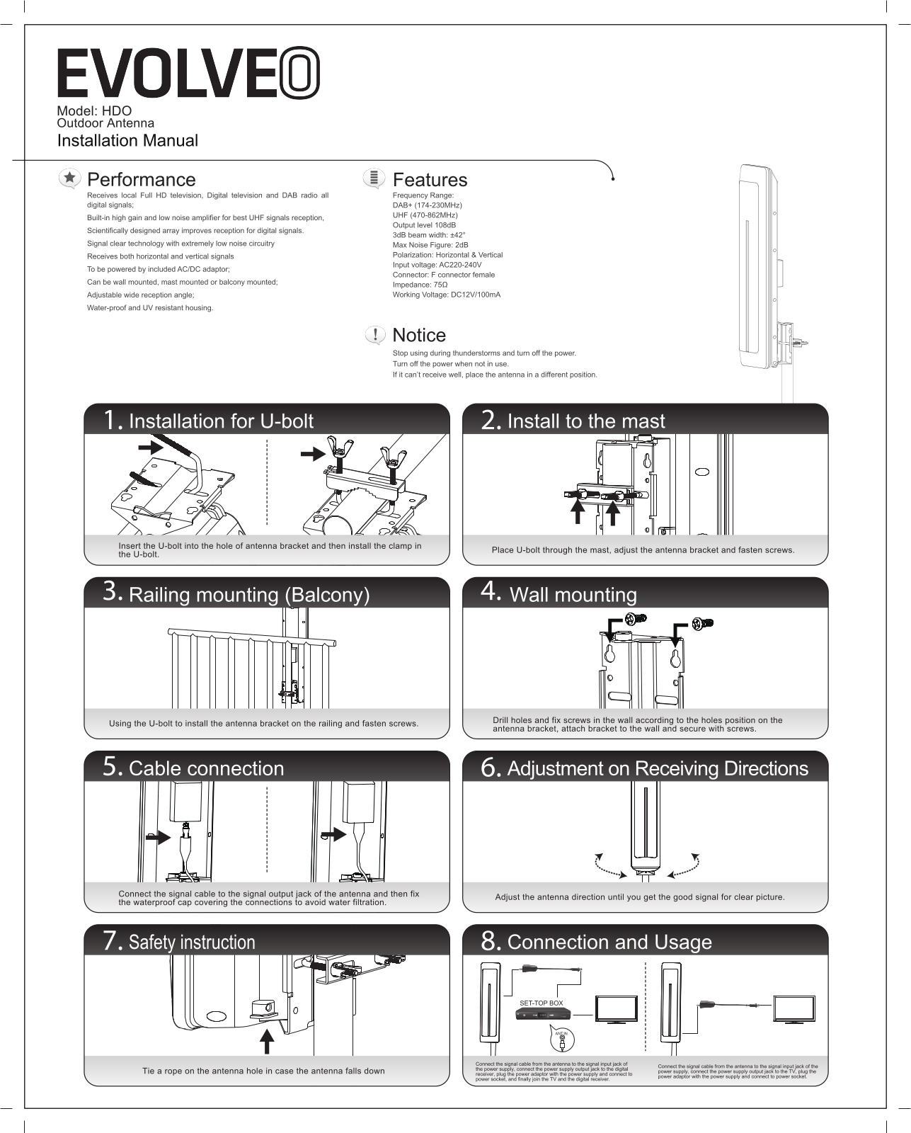 Evolveo HDO User Manual