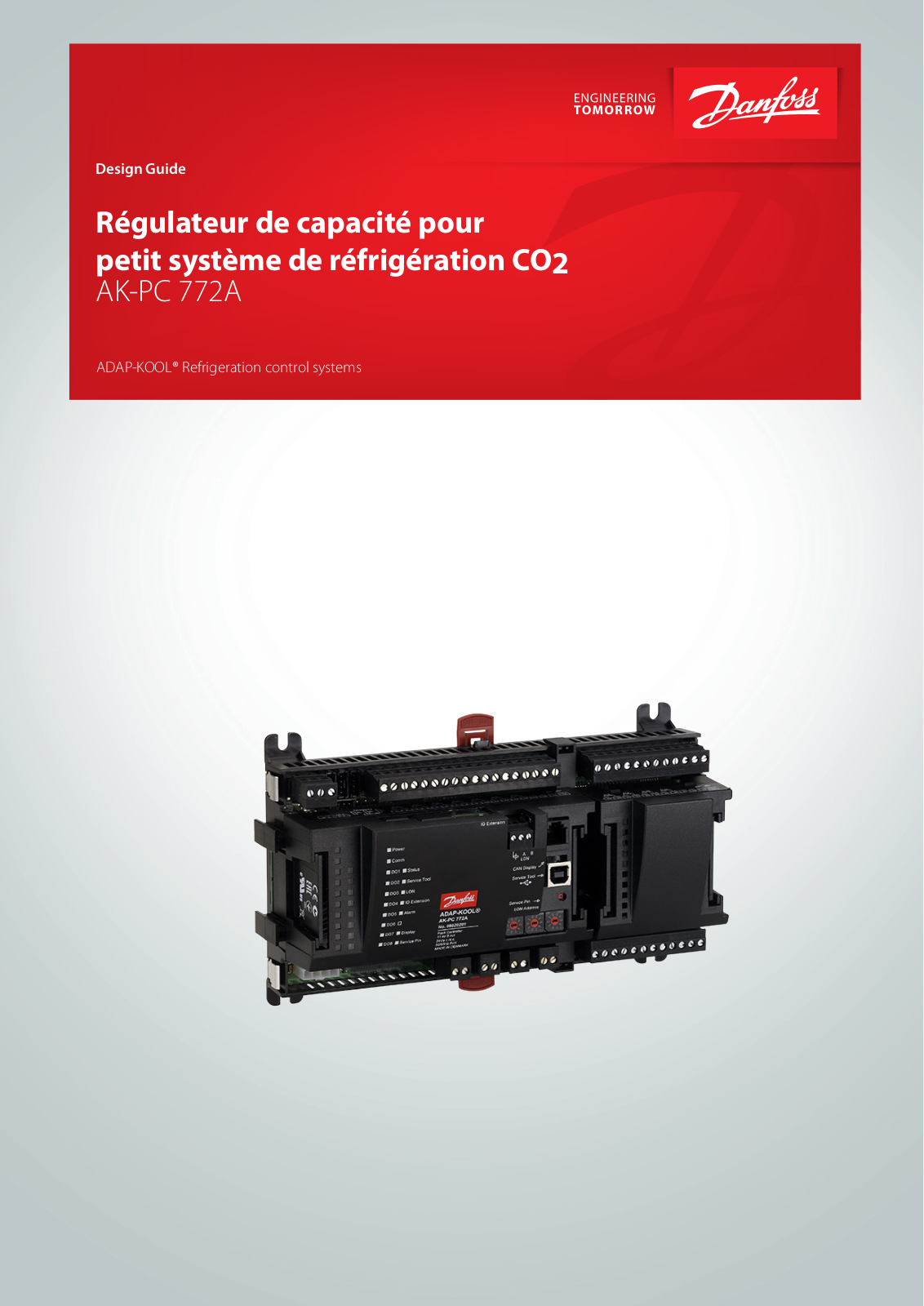 Danfoss AK-PC 772A User guide