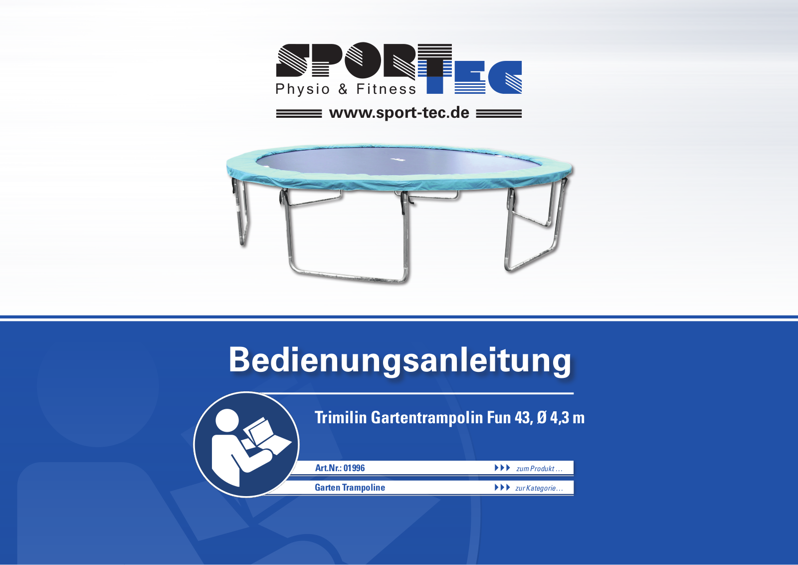 Sport-Tec Fun 43, Fun 37, Fun 30, Fun 24, Fun 19 User Manual - ManualMachine.com