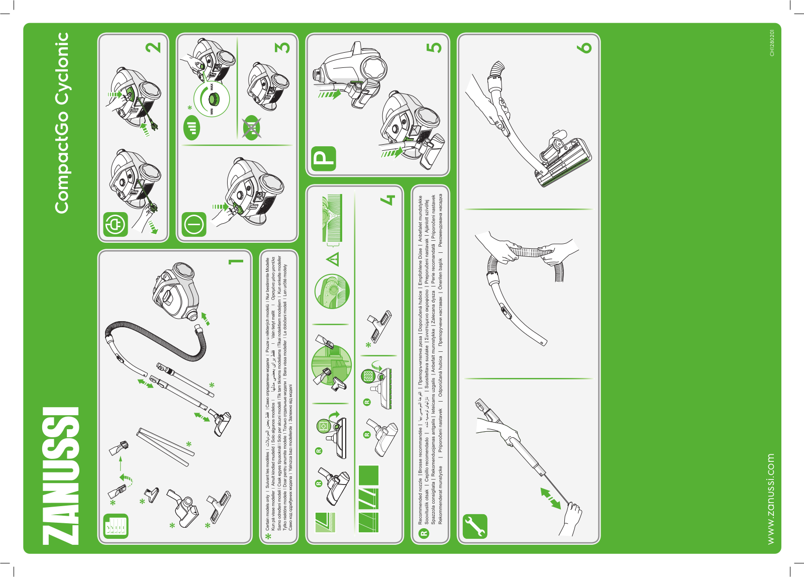 Zanussi ZAN3400CB User Manual