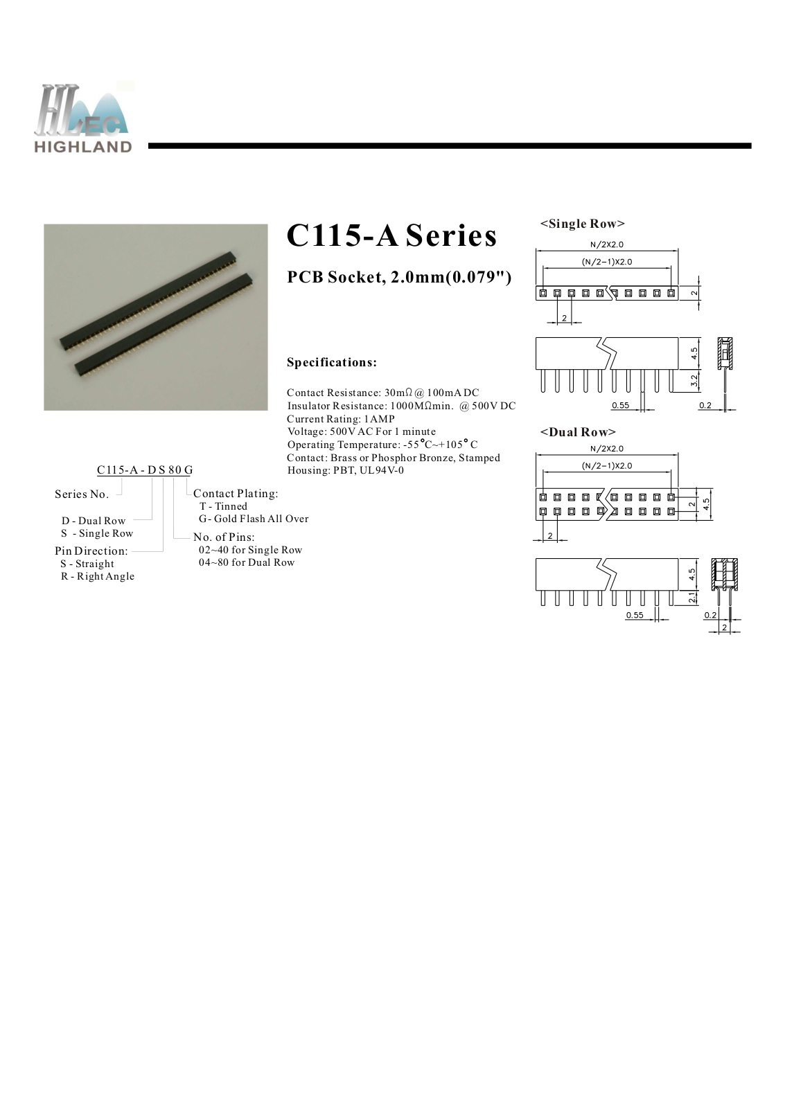 Rainbow Electronics C115-A User Manual