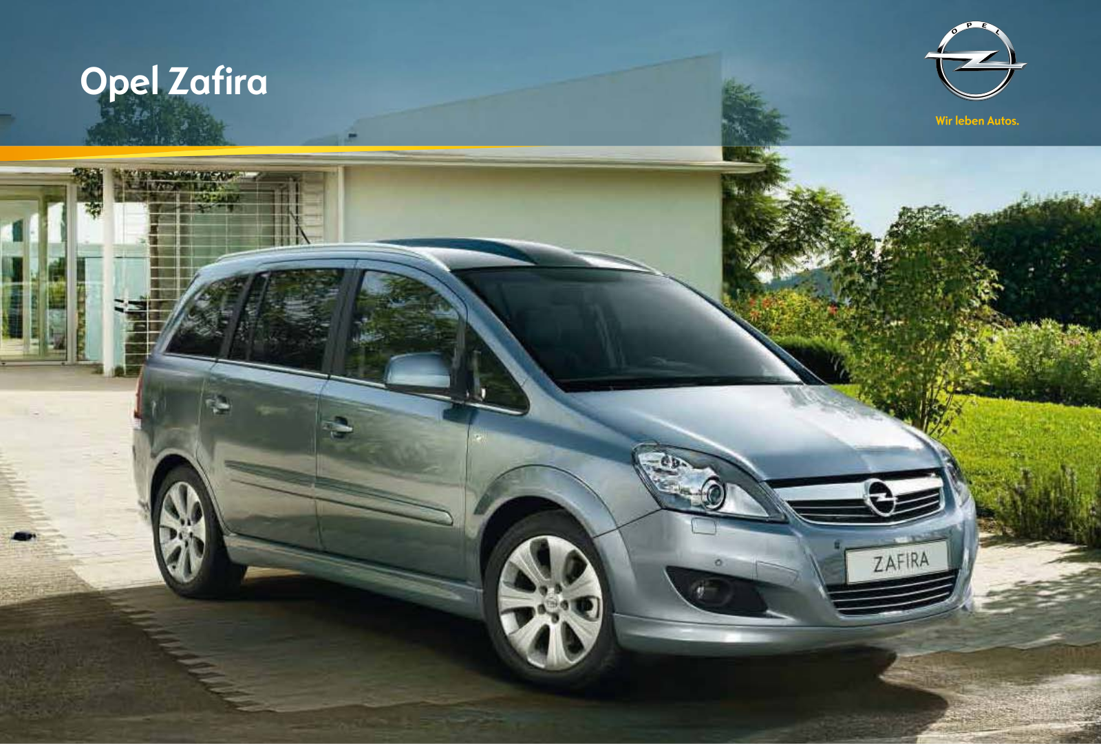 Opel ZAFIRA BROCHURE