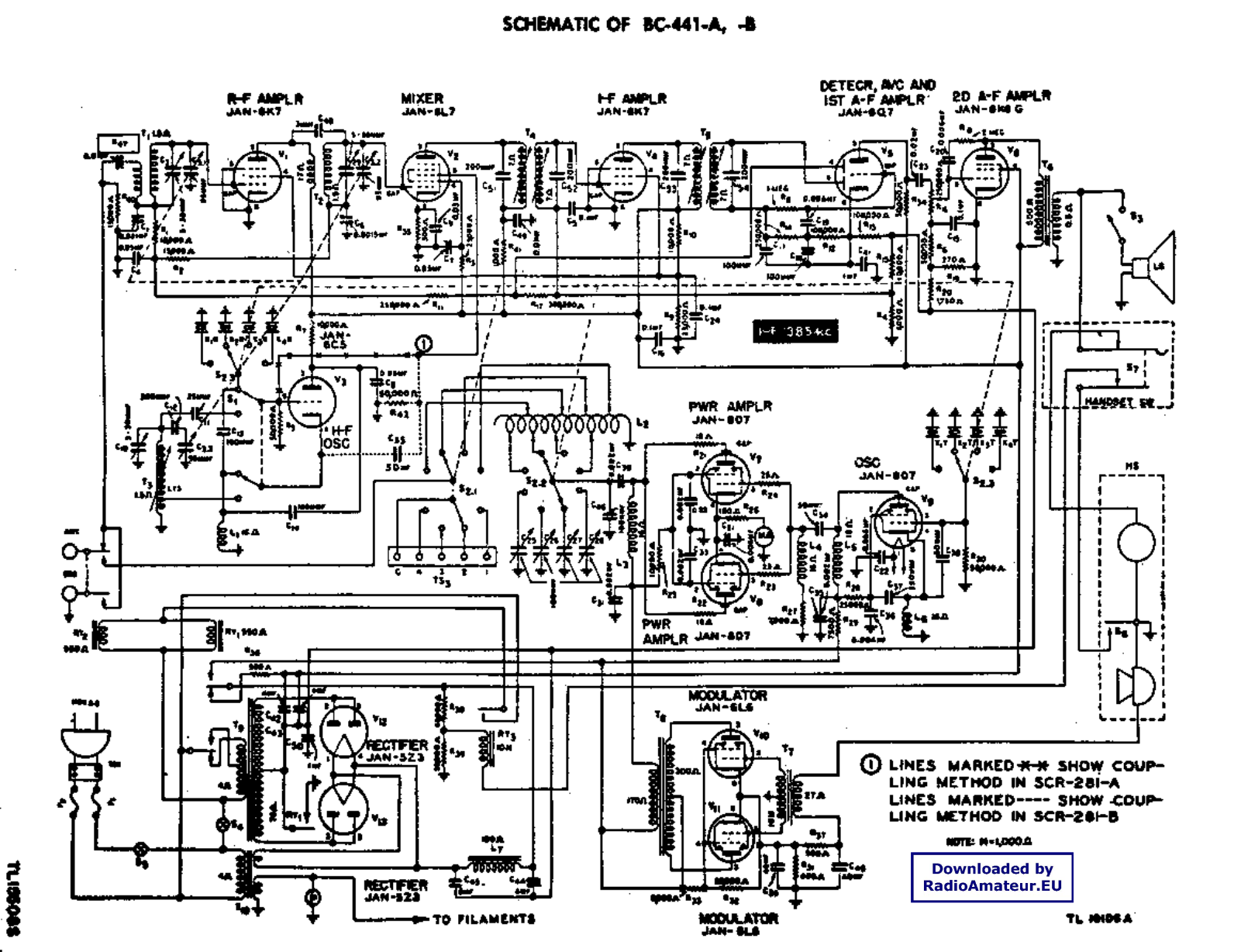 Pozosta BC-441A Schematic