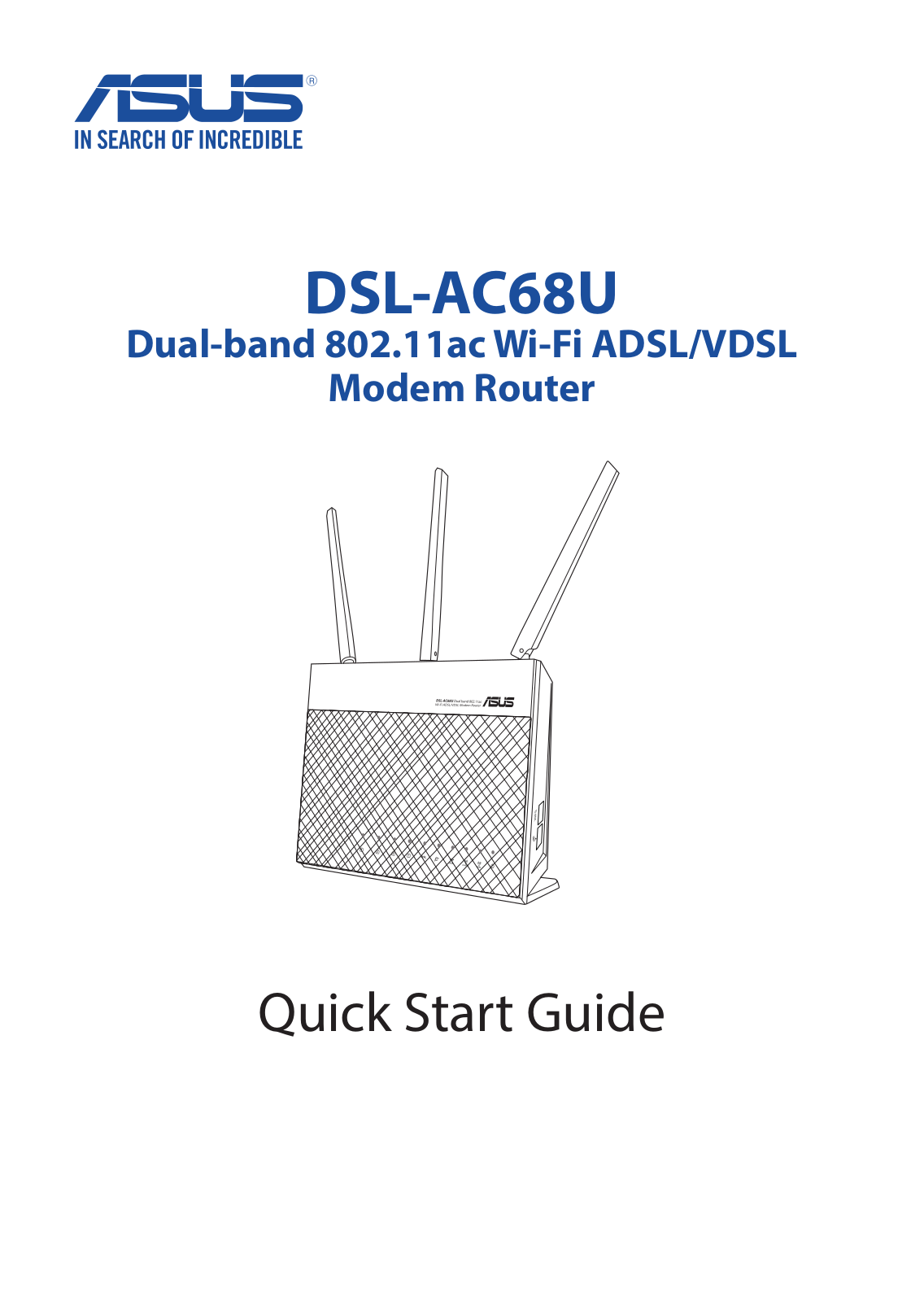 Asus DSL-AC68U User Manual