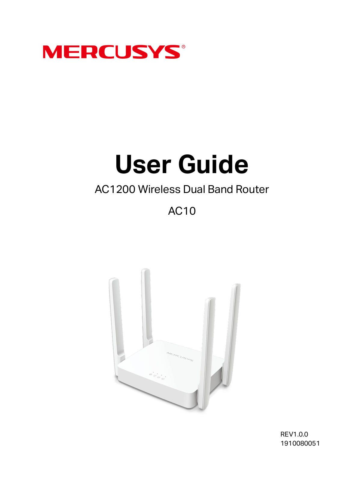 MERCUSYS AC120 User Manual