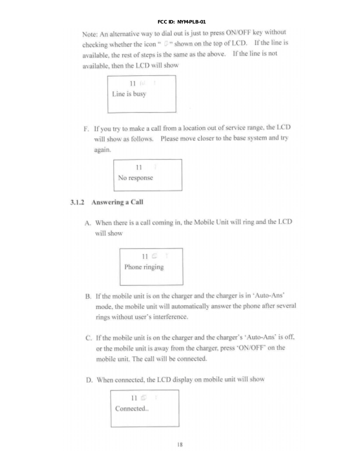 Axlon Electronics PLB-01 Users Manual