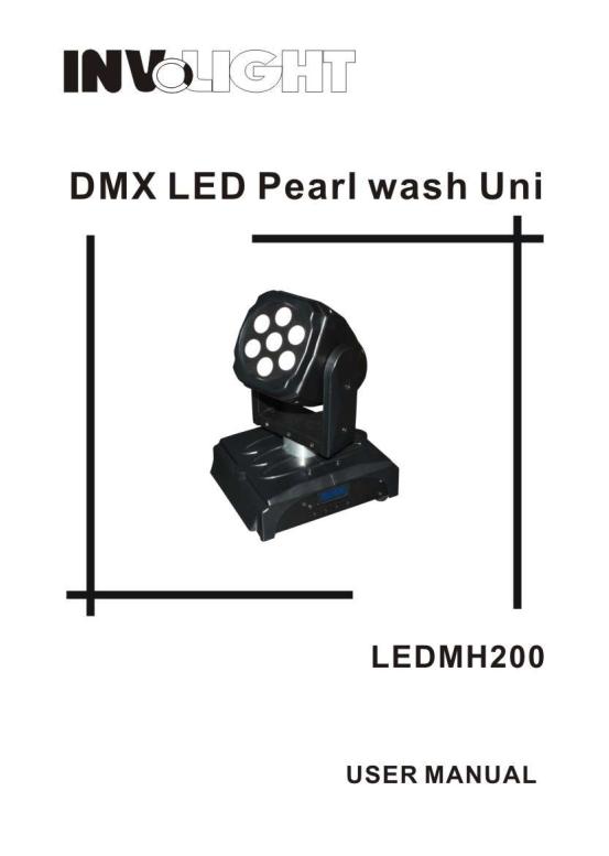 Involight LED MH200 User Manual
