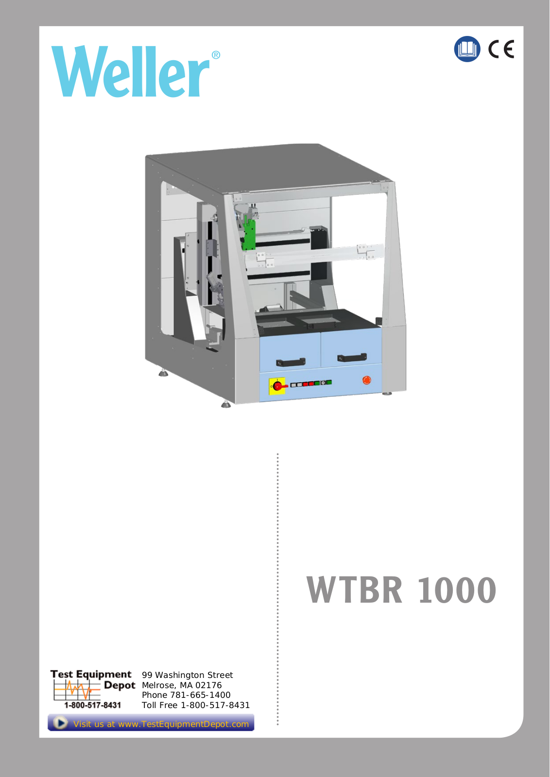 Weller WTBR 1000 User Manual