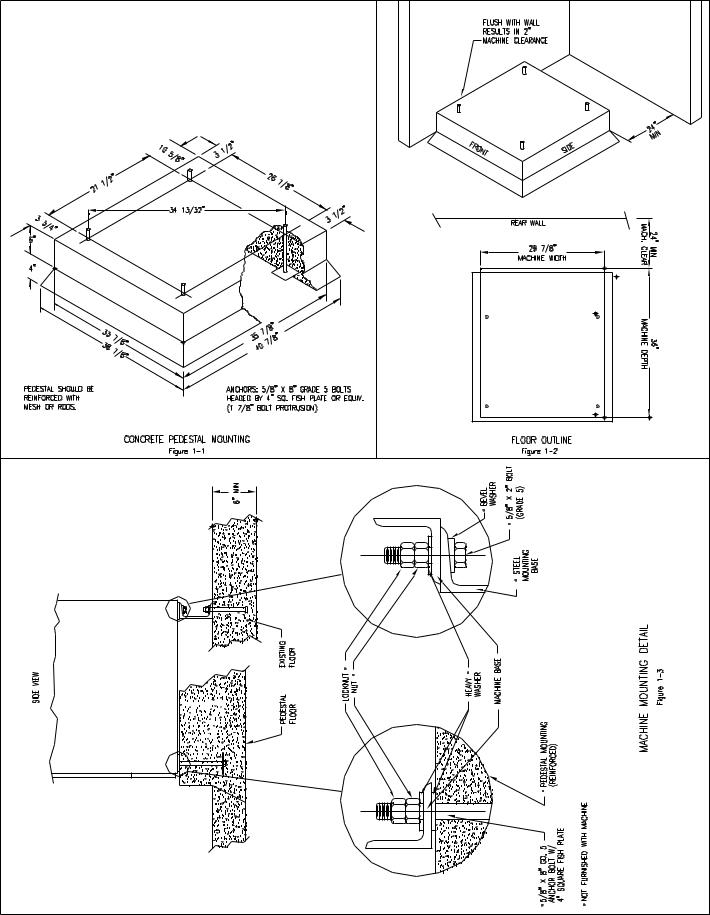 Dexter T-600 Installation Manual