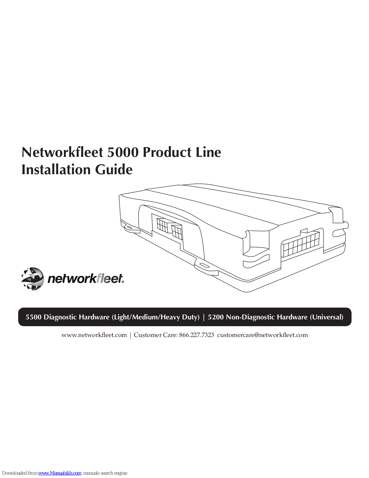 Networkfleet 5500, 5200 Installation Manual - ManualMachine.com