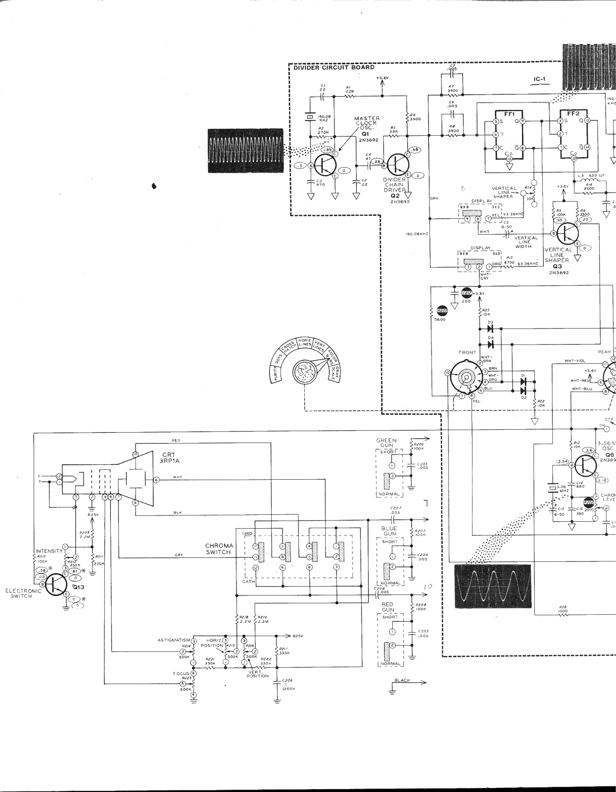 Heath Company IO-101 Schematic