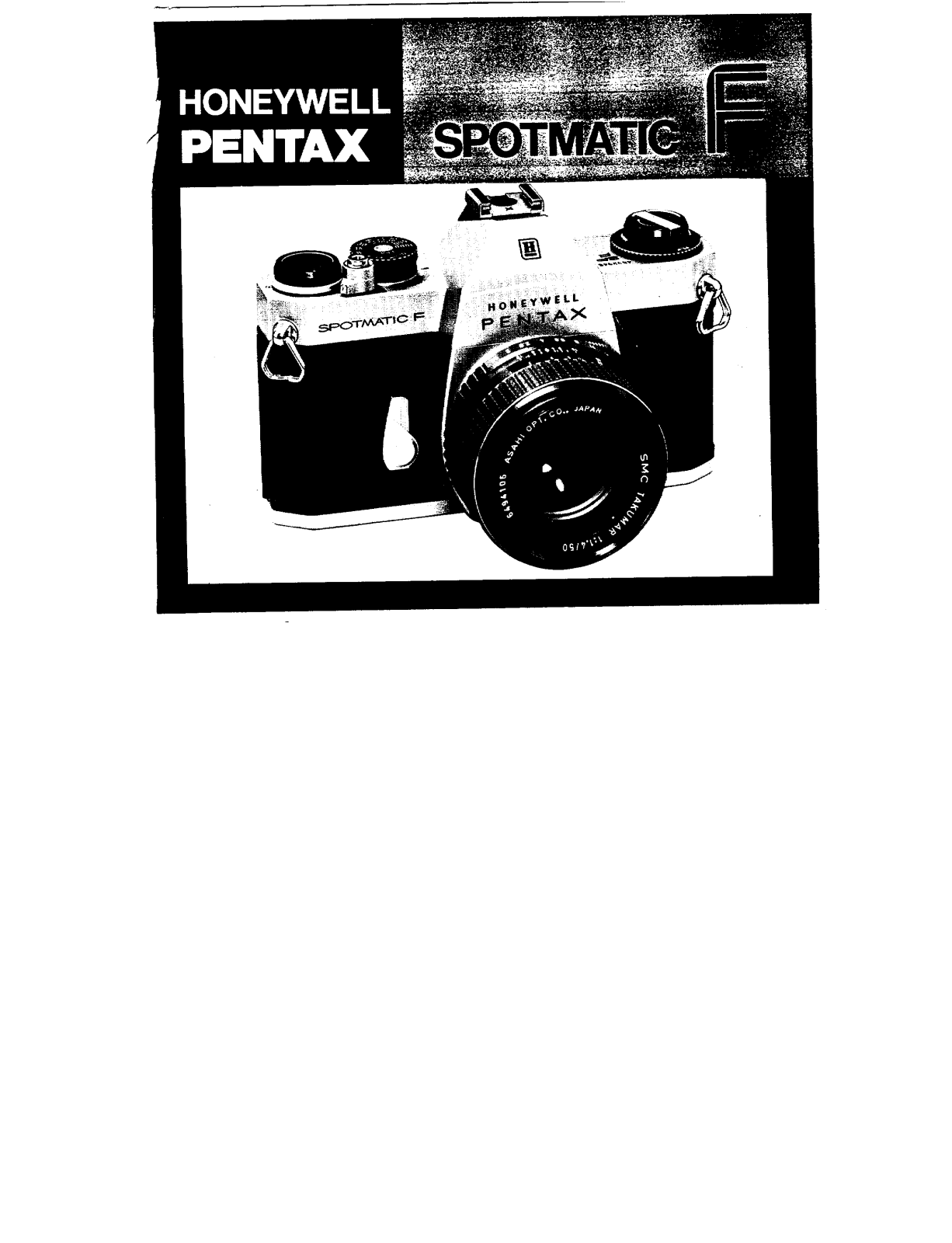 Pentax SPOMATIC F User Manual