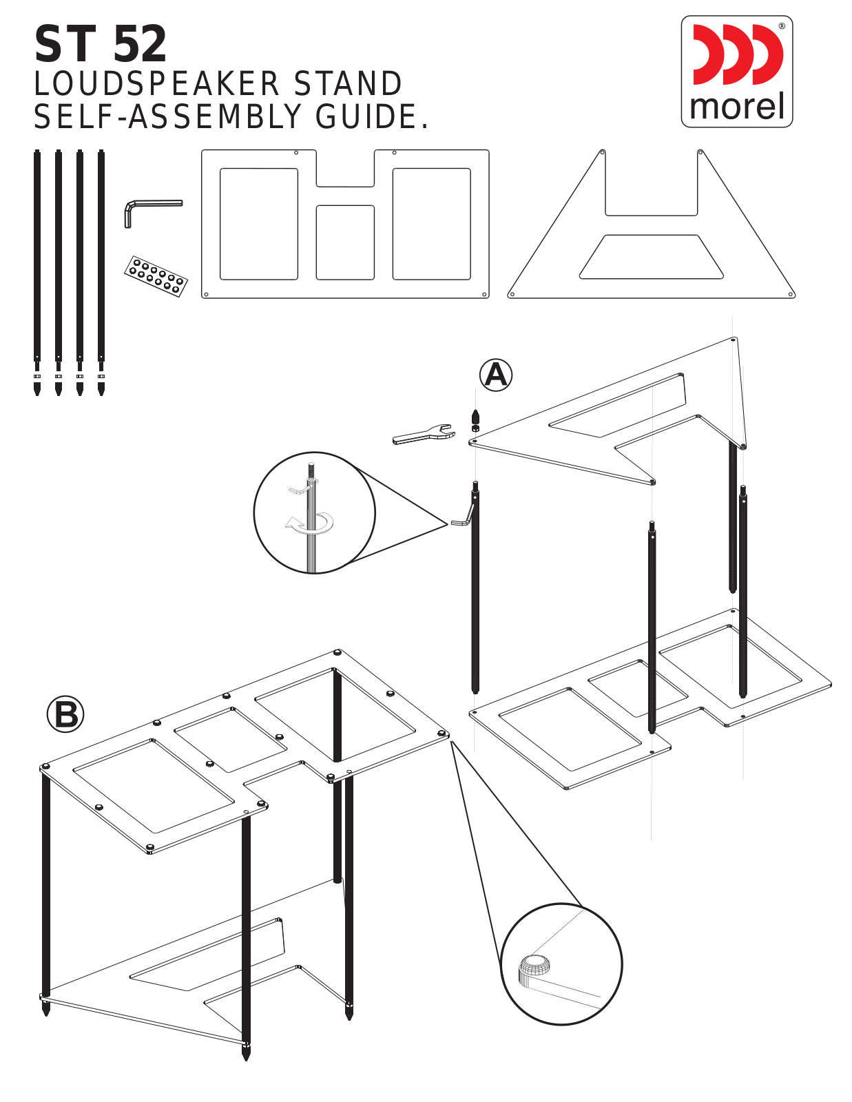 Morel ST-52 Assembly Instruction