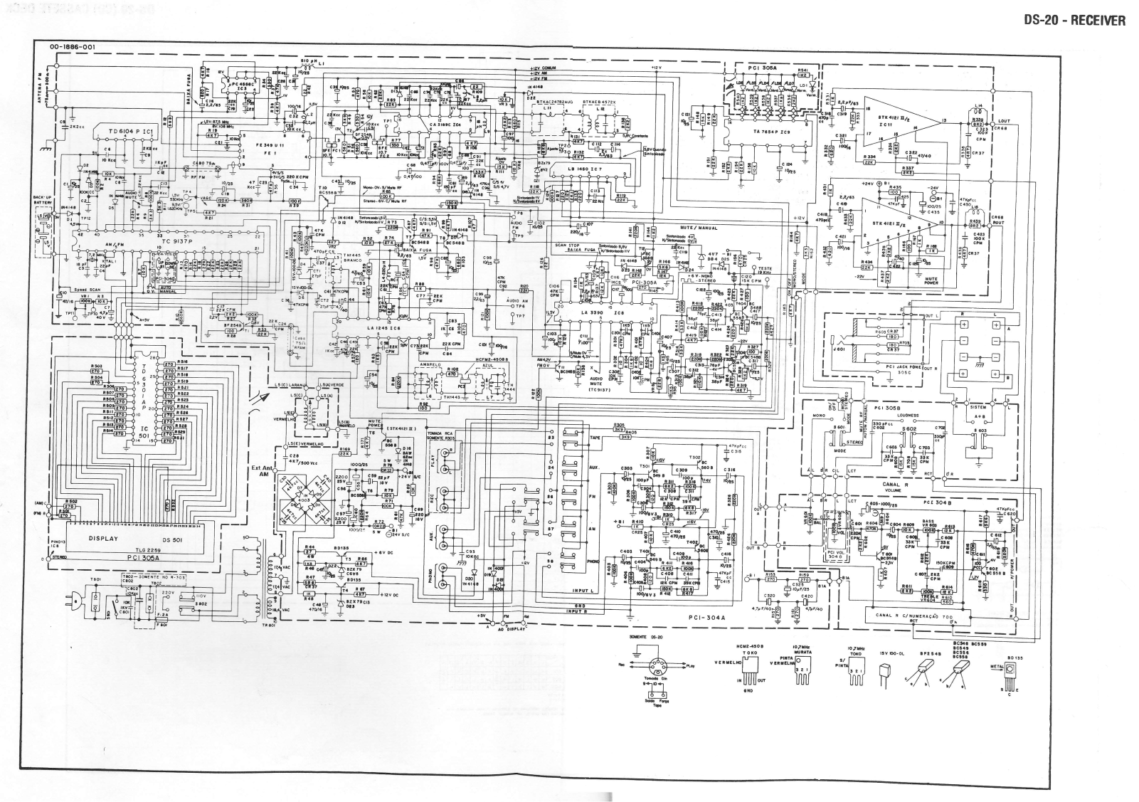 Gradiente DS20 Schematic